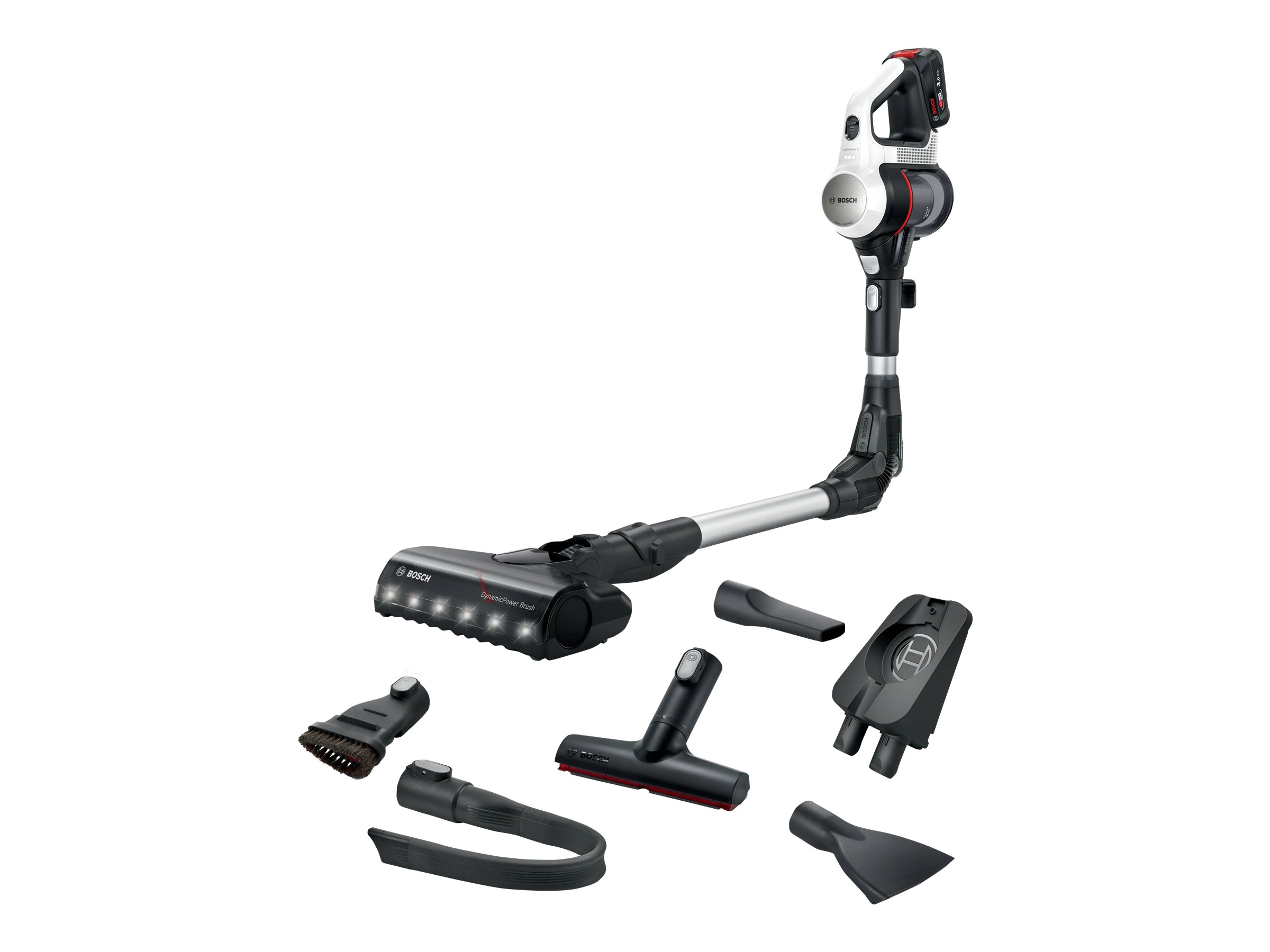 BOSCH Unlimited 7 BSS711W - Staubsauger - Stange kurz/Handgerät (2-in-1) (BSS71