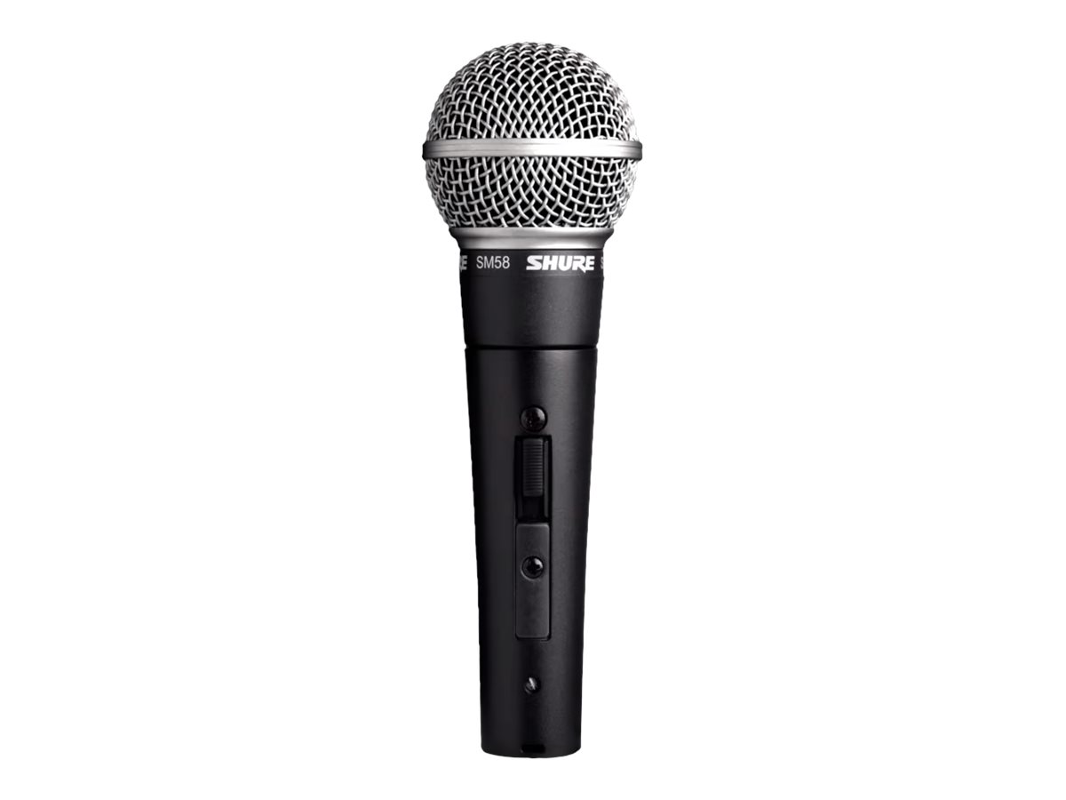 SHURE Sm58 Black Studio Microphone