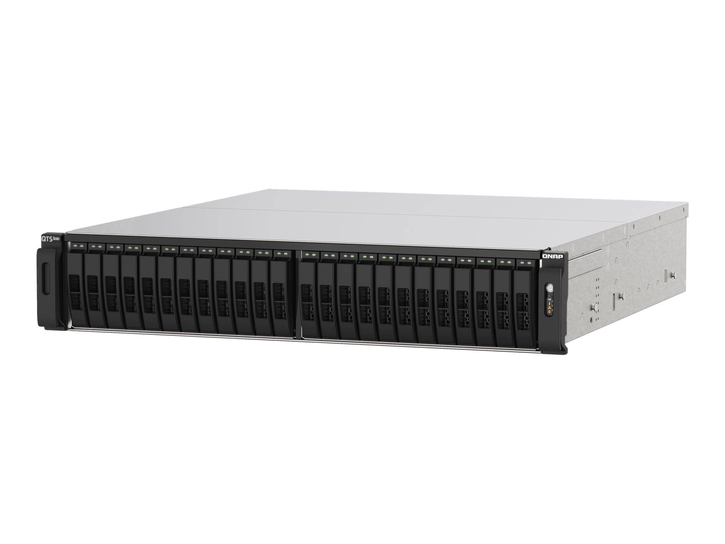 QNAP TS-H2490FU-7302P-256G - NAS-Server - 24 Schächte - Rack - einbaufähig - PC