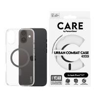 PANZERGLASS CARE Flagship Case Urban Combat w. Black MagSafe iPhone '24 6.7"