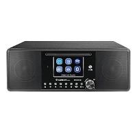 ALBRECHT DR 895 CD, DAB+/UKW/Internet/CD, Schwarz 4" Farbdisplay, Stereo, Spoti
