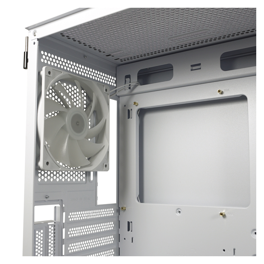LC-POWER Geh Midi 806W Crosswind_X White o.N.
