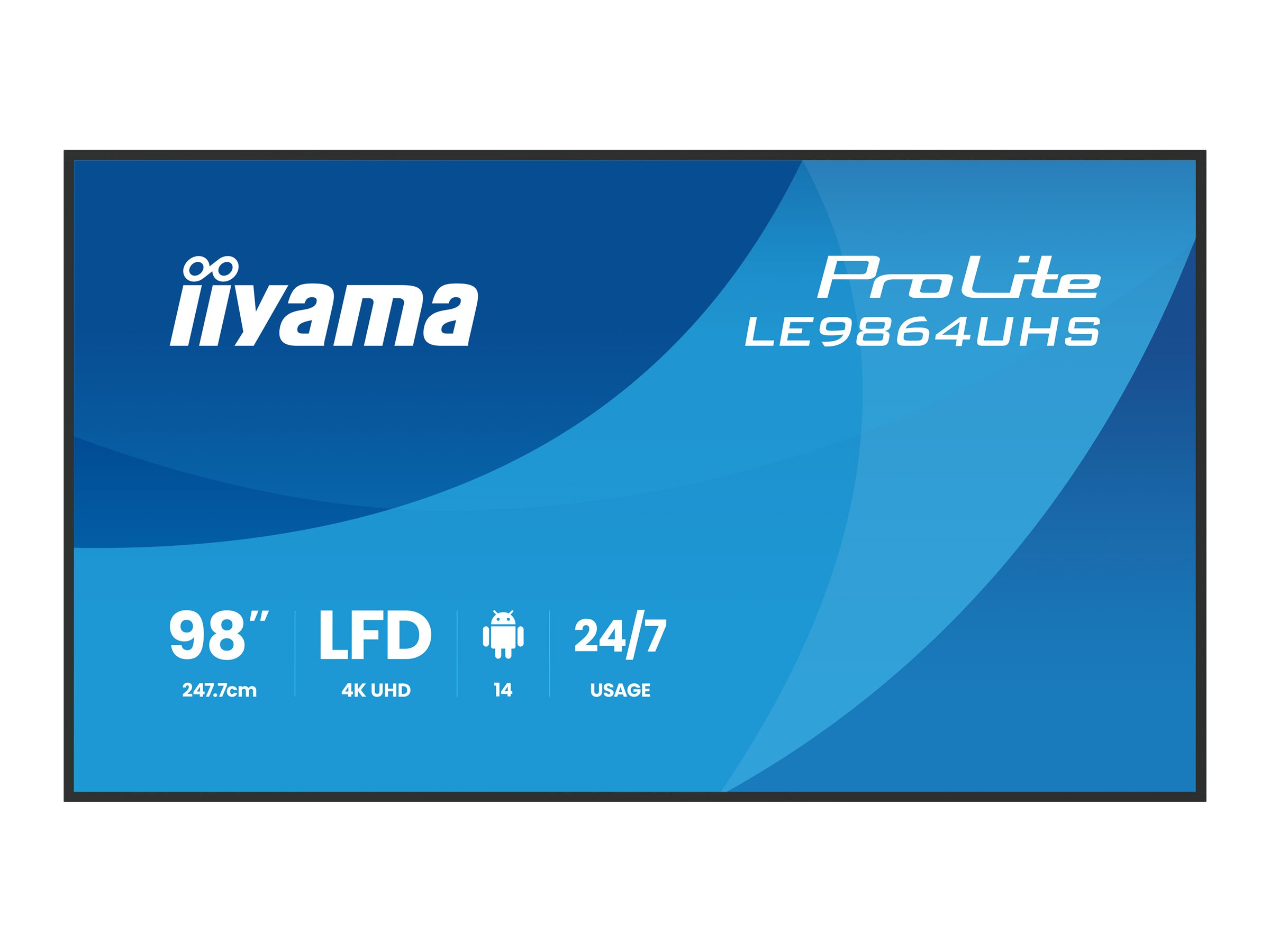 IIYAMA LE9864UHS-B1AG 247,7cm (97,5")