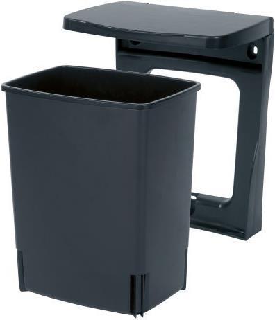 BRABANTIA Einbaumülleimer 10 L Black