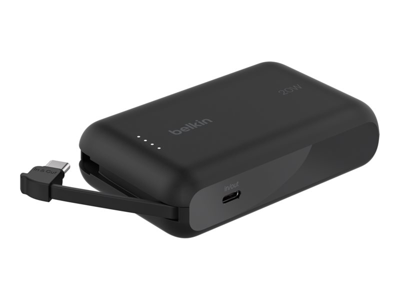 BELKIN BOOST Charge Powerbk. 20W 10.000mAh USB-C black BPB021hqBK