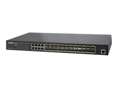 PLANET TECHNOLOGY 24-PORT SFP MANAGED SWITCH