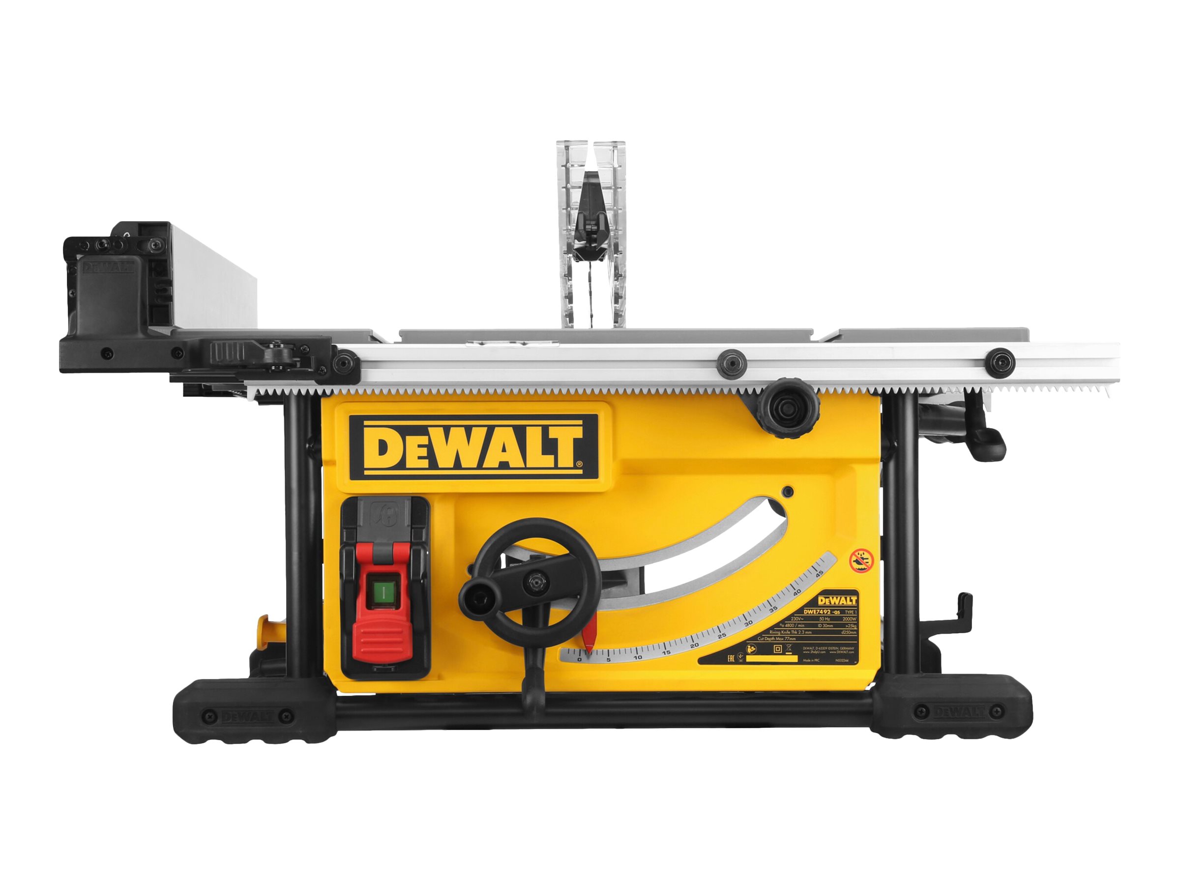 DEWALT DWE7492 - Table saw - 2000 W - 250 mm