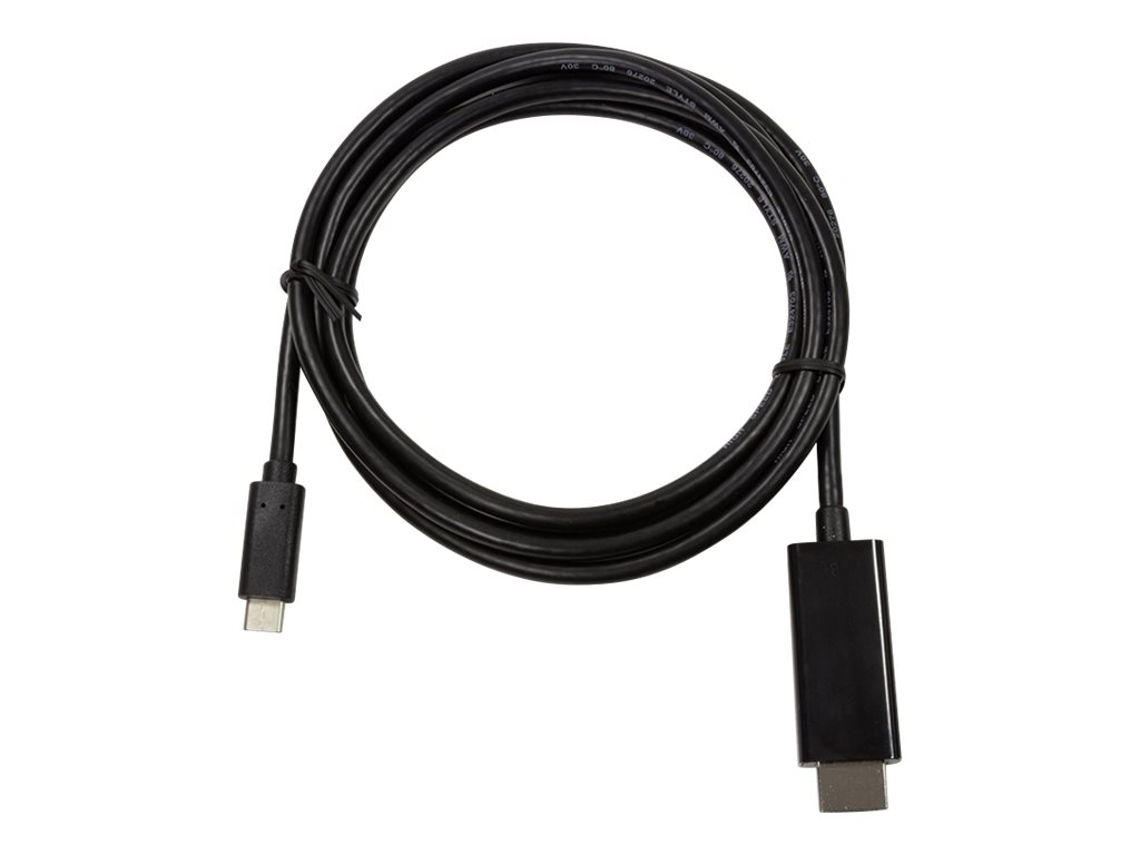 LOGILINK HDMI / USB Anschlusskabel [1x USB-C? Stecker - 1x HDMI-Stecker] 1.8 m 