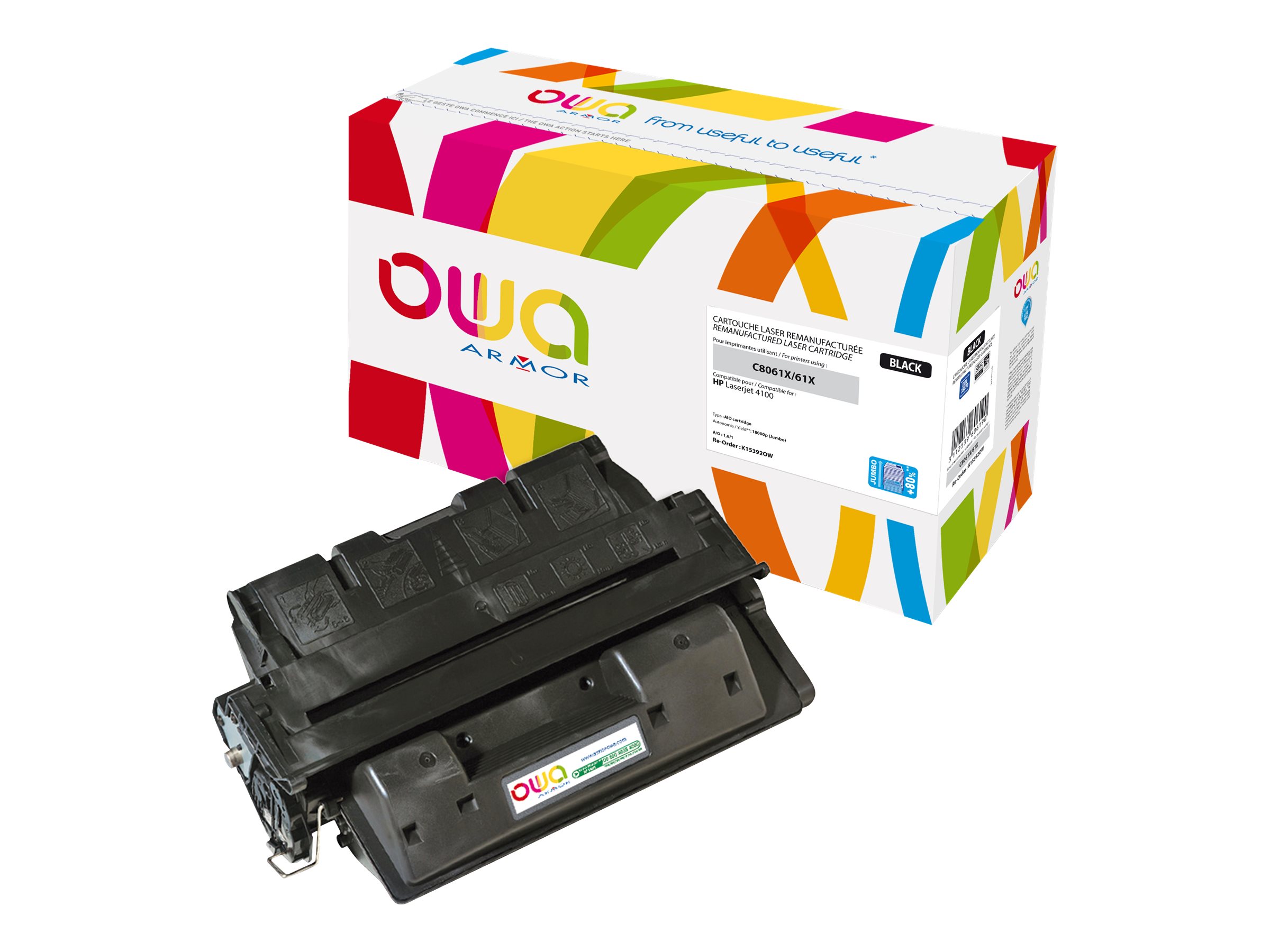 OWA Schwarz Tonerpatrone