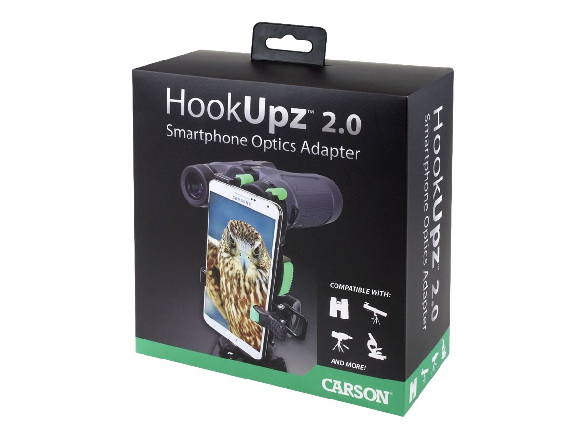 CARSON HookUpz 2.0 - Teleskop-Kamera-/Smartphon-Halterung - 109 mm - 58 mm - 11