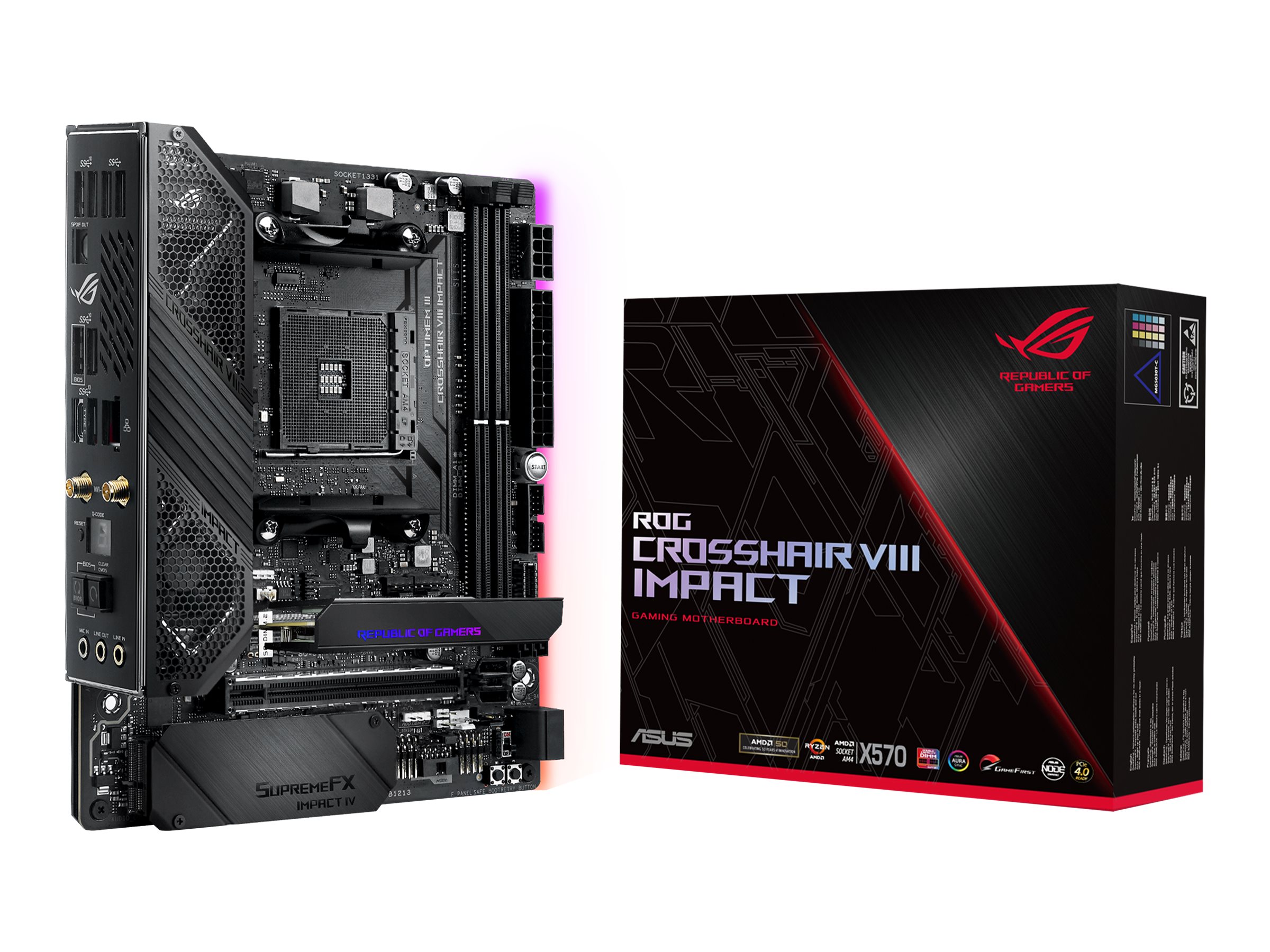 ASUS ROG CROSSHAIR VIII IMPACT SAM4
