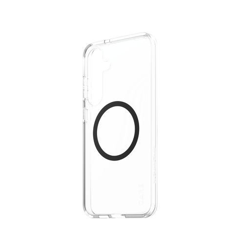 PANZERGLASS CARE by PanzerGlass Flagship Case Clear/Black QI Compatible Galaxy 