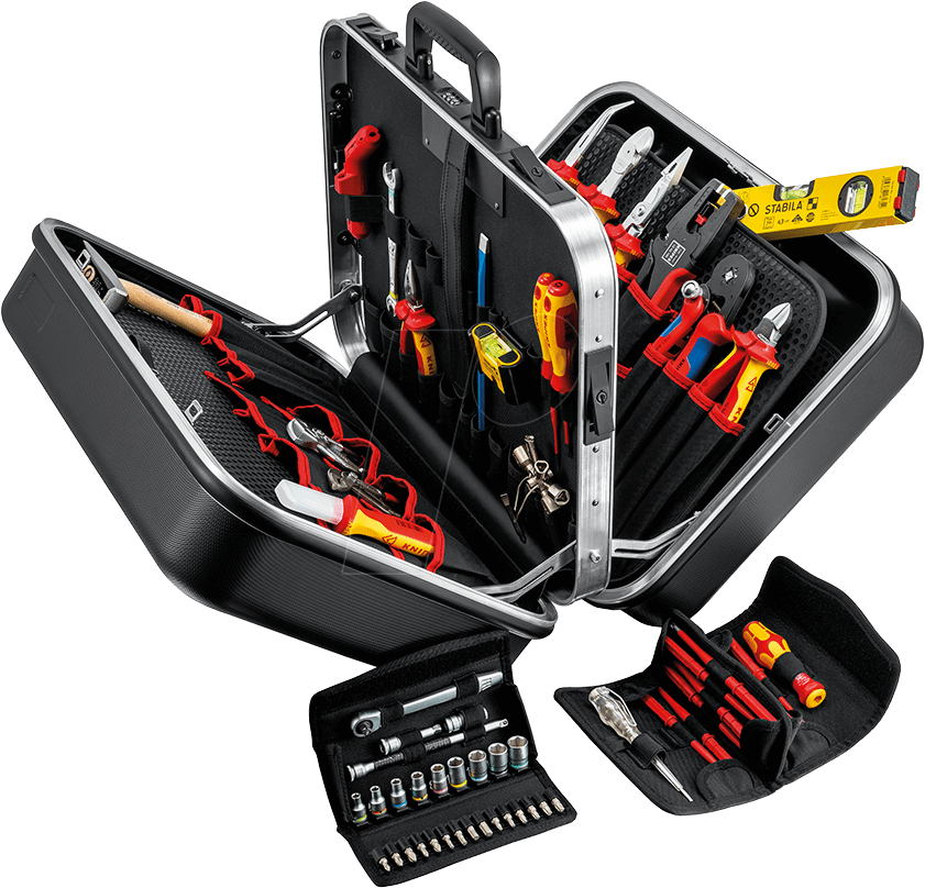 KNIPEX 00 21 42 Werkzeugkoffer bestückt (00 21 42)