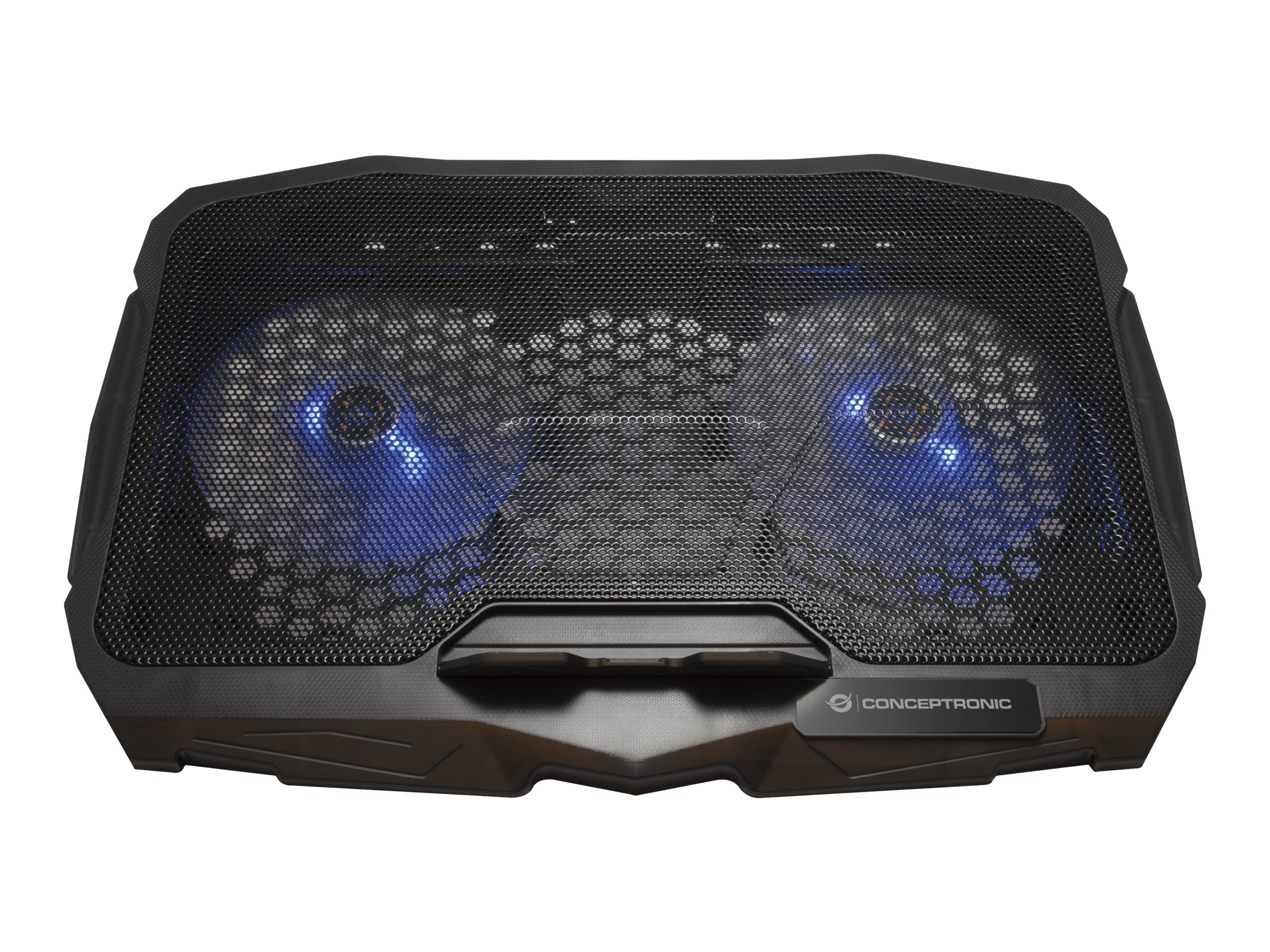 CONCEPTRONIC 2-Fan Cooling Pad (17.0")/ Ergonomisch CONCEPTRONIC 2-Fan Cooling Pad (17.0")/ Ergonomisch