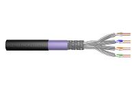 DIGITUS CAT 7 S-FTP PiMF installation cable raw length 500 m drum AWG 23/1 1200