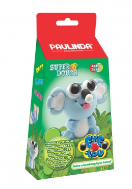 Super Dough Knetfigur Knete Modelliermasse Eye Love You Bear