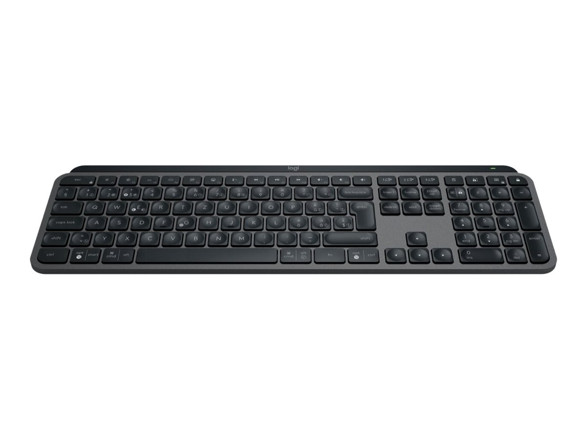 LOGITECH MX Keys S Graphite US International - Kabeloses Keyboard