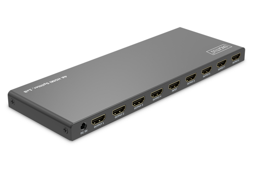 DIGITUS HDMI Splitter 1x8 4K/60Hz HDCP 2.3 EDID Control
