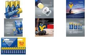 VARTA Alkaline Batterie "LONGLIFE POWER", Mignon AA, 8+4