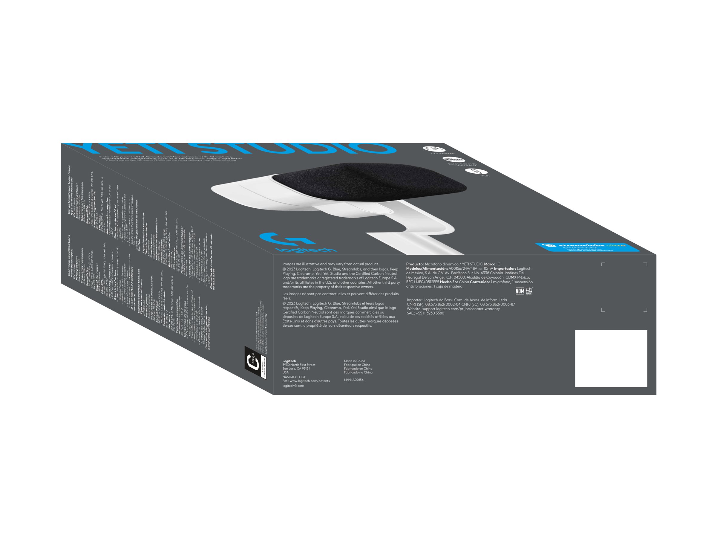 LOGITECH G Yeti Studio Active Dynamic XLR