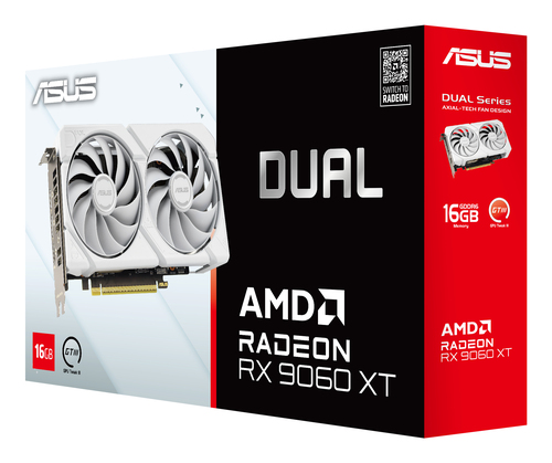 ASUS RX9060XT Dual White 16GB