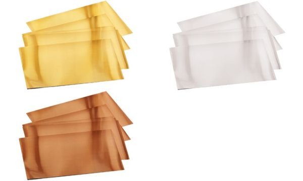 folia Prägefolie, 185 x 290 mm, 30 Blatt, silber (57906067)