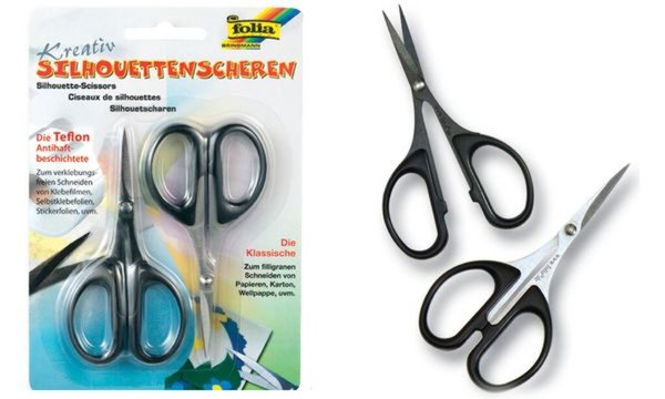 folia Silhouettenschere, Länge: 105 mm, 2er-Set (57905139)