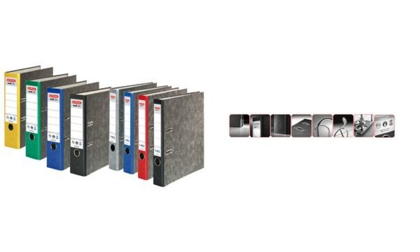 herlitz Ordner maX.file nature, Rüc kenbreite: 50 mm, blauer (5141831)