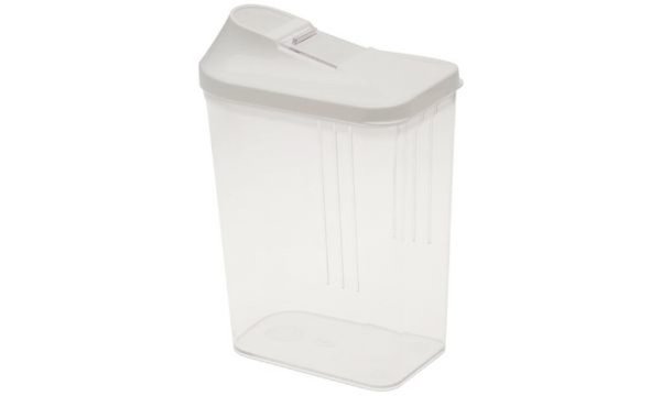 keeeper Schüttdose paola, 0,25 Li ter, weiß / transparent (6440519)