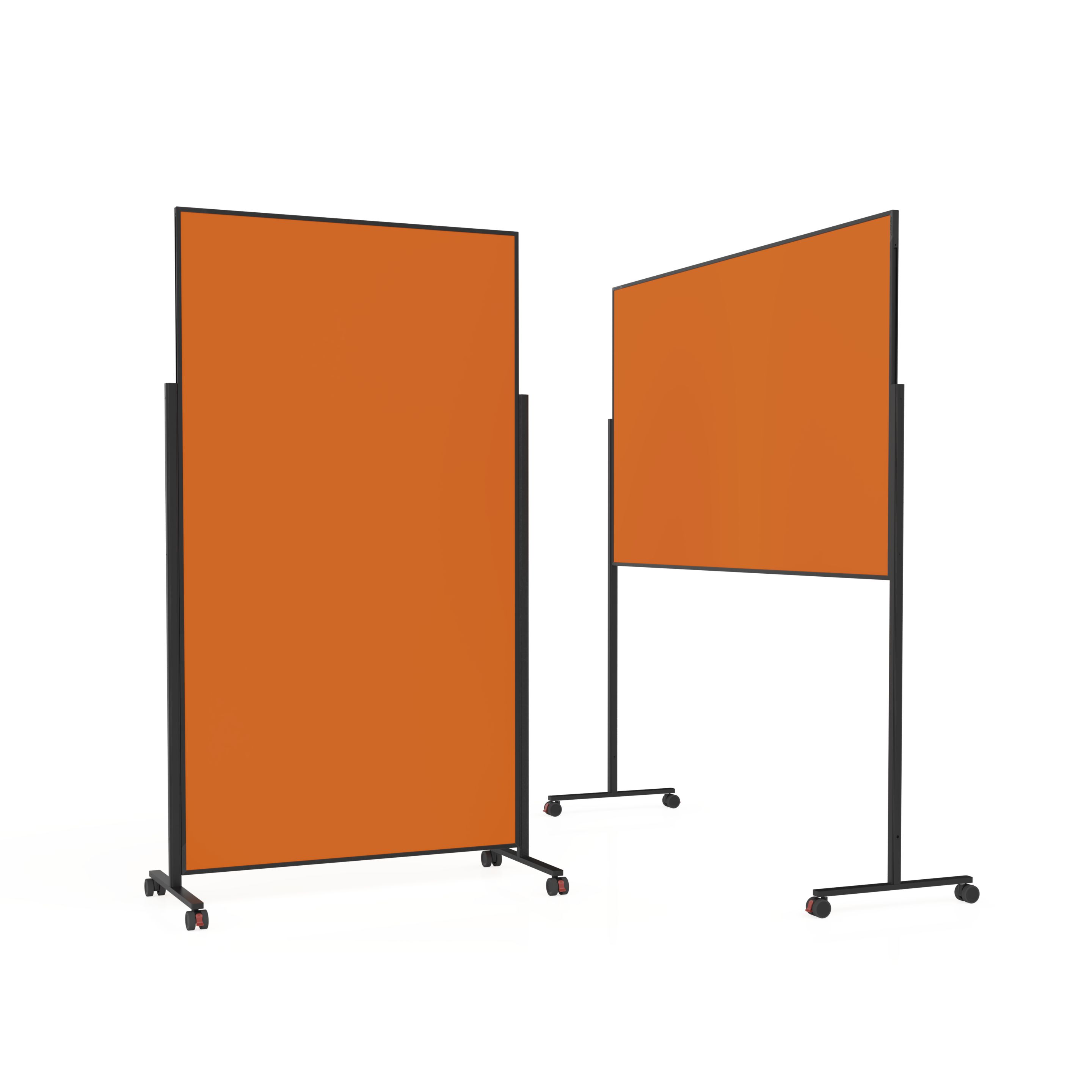 magnetoplan Design-Moderationstafel VarioPin, orange