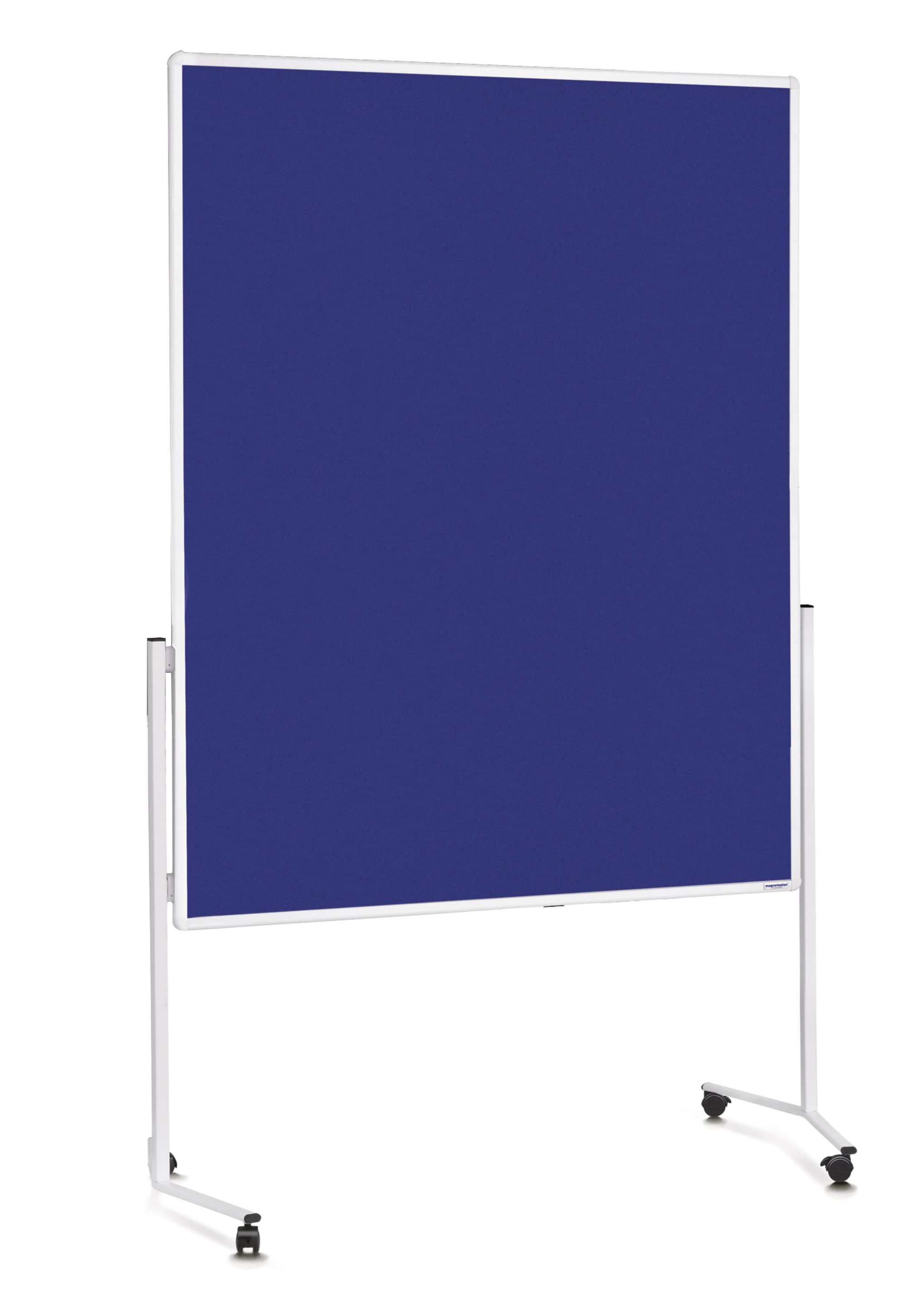 magnetoplan Moderationstafel, (B)1.200 x (H)1.500 mm, blau