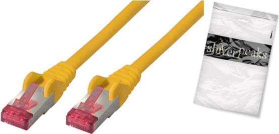 shiverpeaks Patchkabel S/FTP Cat.6aPIMF gelb 0,5m