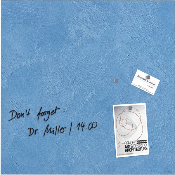 sigel Glas-Magnettafel artverum Blue Structure, (B)480 mm