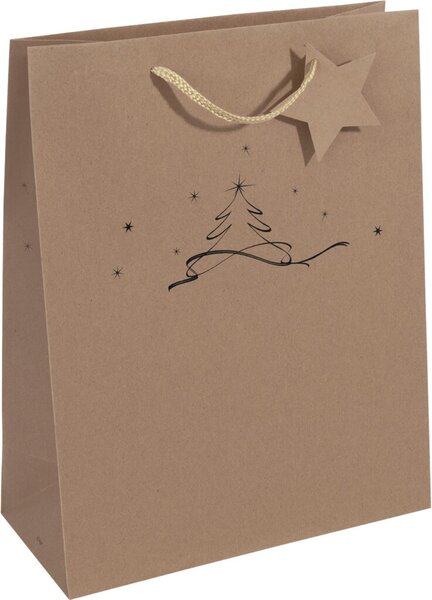 sigel Weihnachts-Geschenktüte "Christmas tree", groß