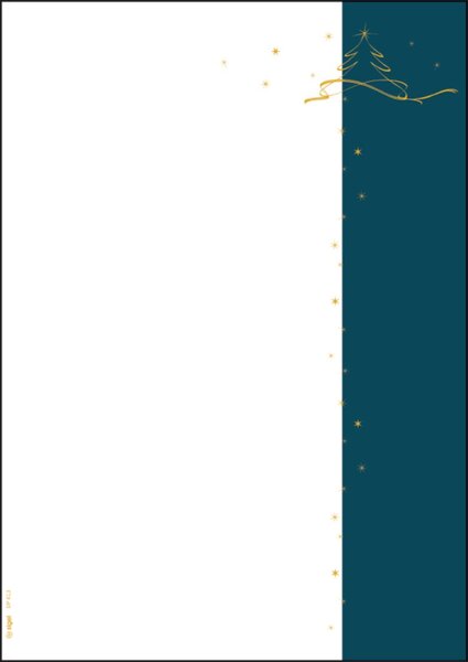 sigel Weihnachts-Motiv-Papier "Christmas tree", A4