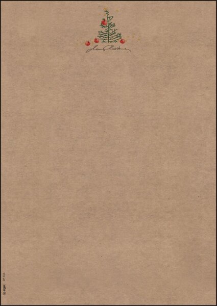 sigel Weihnachts-Motiv-Papier "Christmas with apples", A4