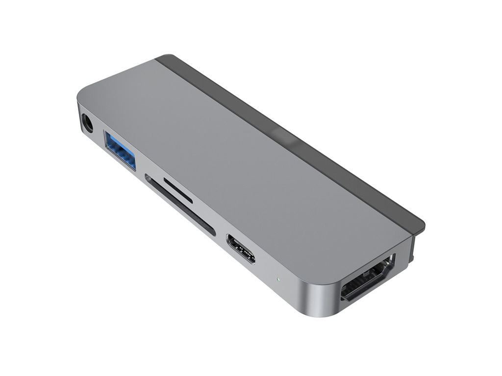 HYPER 6-in-1 iPad Pro USB-C Hub, Grau