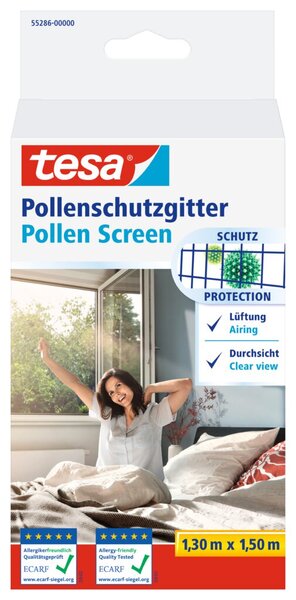 tesa Pollenschutzgitter, 1,30 x 1,50 m, anthrazit tesa Pollenschutzgitter, 1,30 x 1,50 m, anthrazit