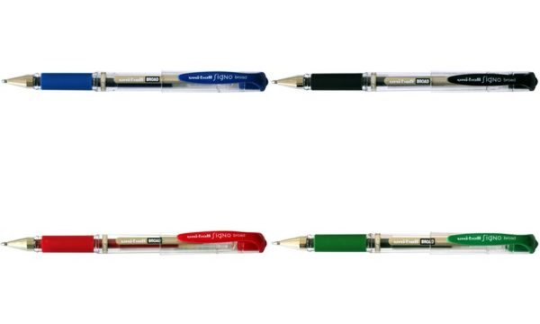 uni-ball Gelschreiber SIGNO broad ( UM153C), blau (5662453)