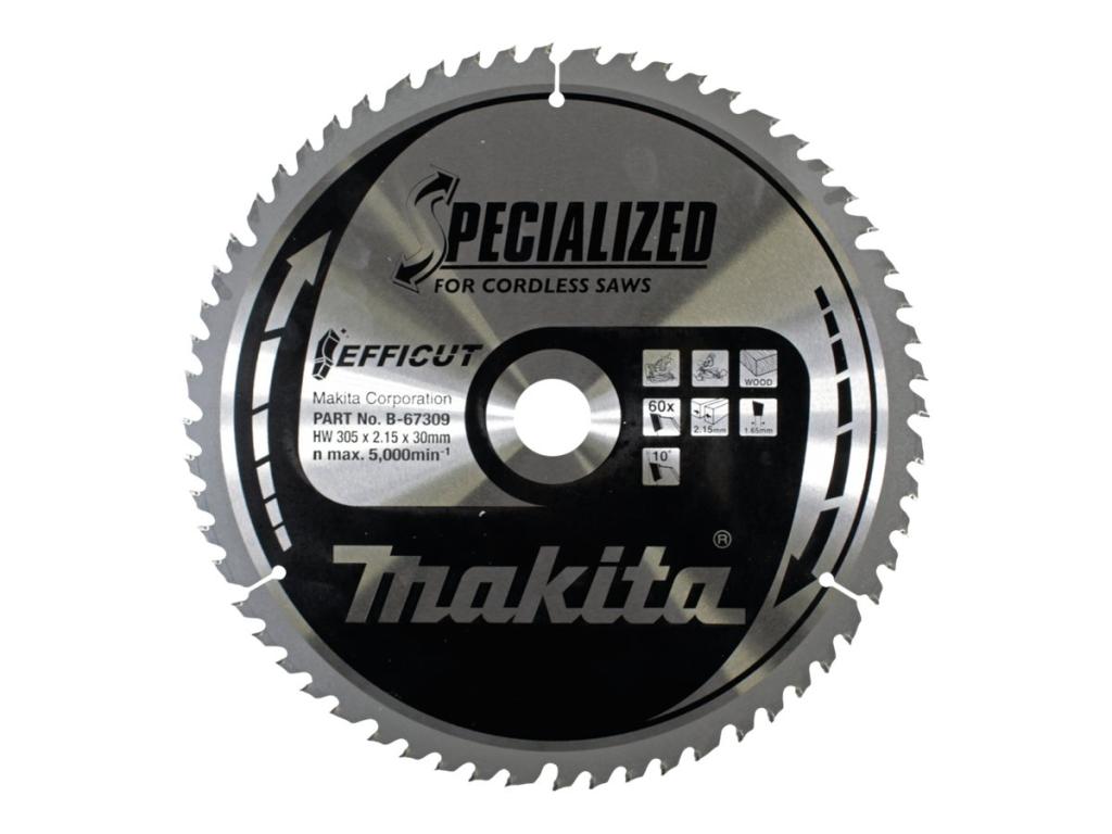 Image MAKITA B-67309 Kreissägeblatt 305 x 30 x 2.15 mm Zähneanzahl: 60 1 St.