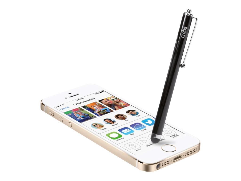 Image SBS kapazitiber Eingabestift für Smartphones und Tablets, schwarz
