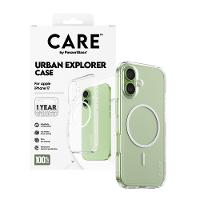 Image PANZERGLASS CARE Flagship Case transp. Urban Explorer w. white MagSafe iPhone 17