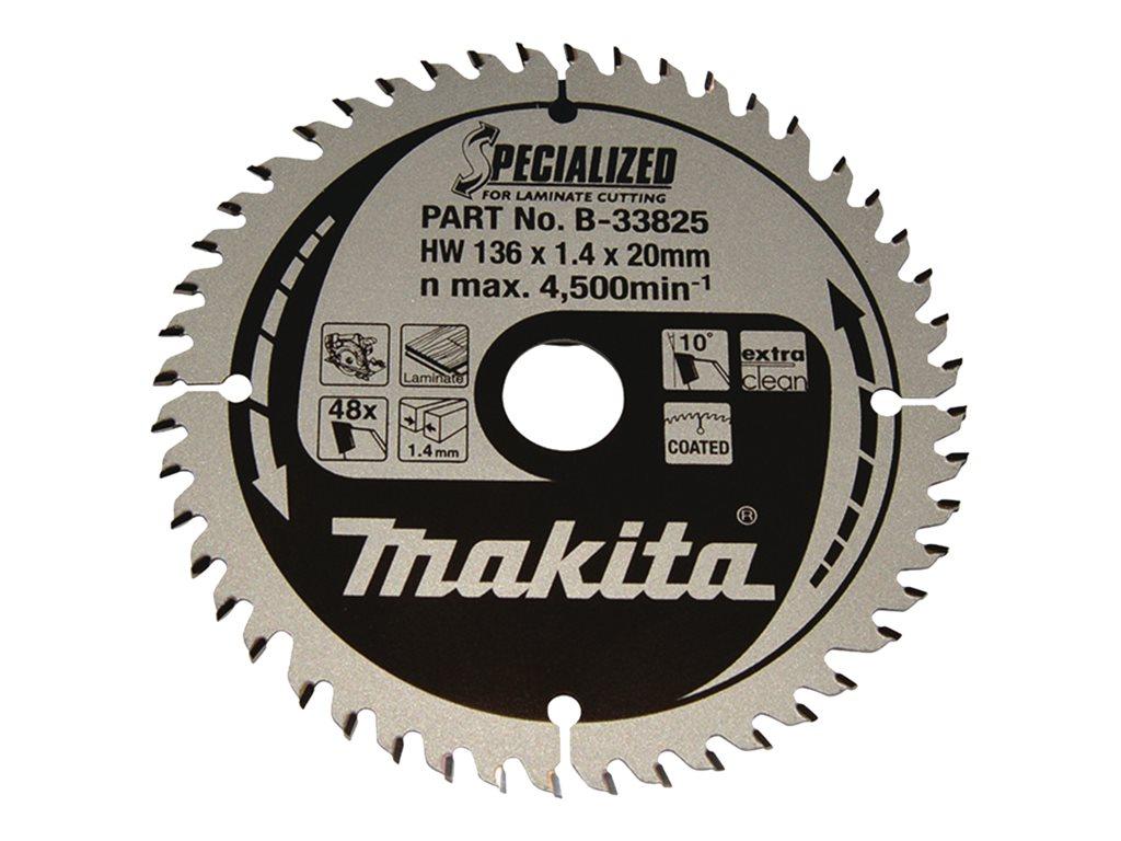 Image MAKITA Sägeblatt Specialized 136x20x48Z 1 Stück