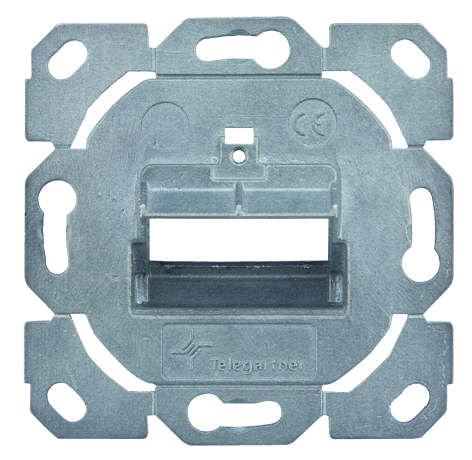Image TELEGÄRTNER Modul-Aufn. 1-/2-fach UP/0 BR f.Schalterprogr.