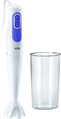 Image BRAUN MQ 3000 Smoothie Pürierstab 0.6l 700W Blau - Weiß Mixer (MQ 3000)