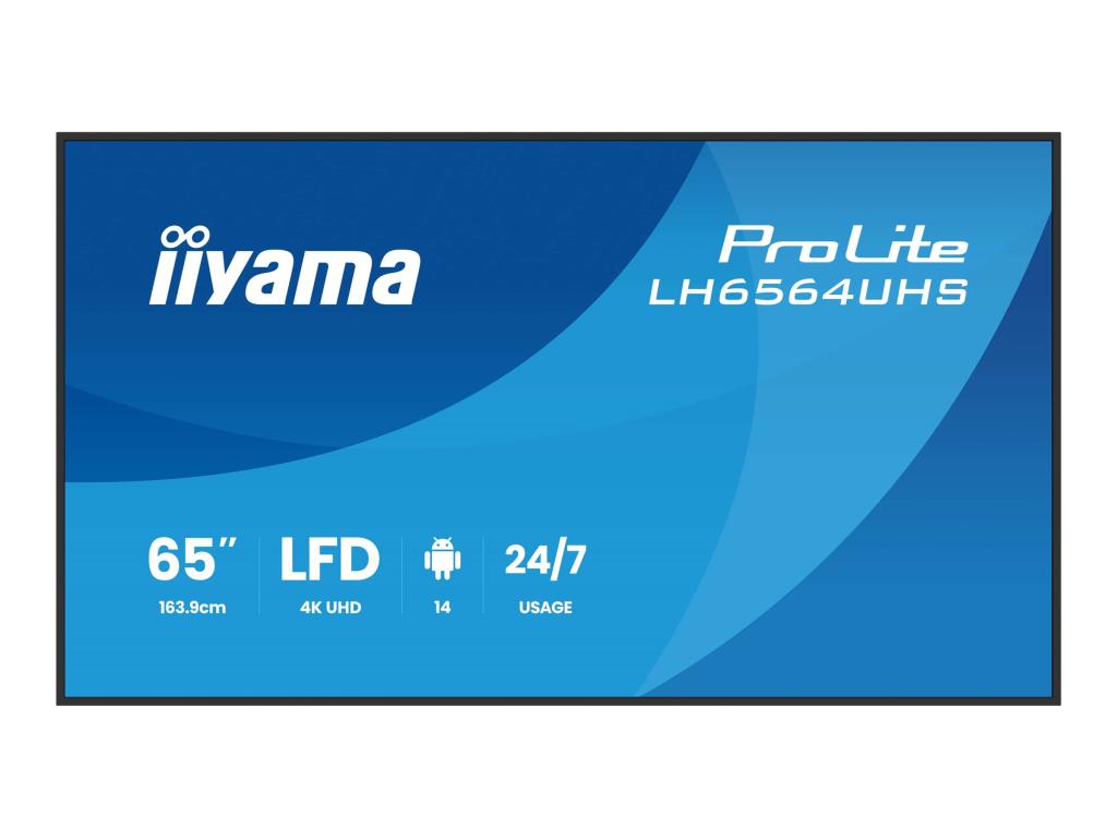 Image IIYAMA LH6564UHS-B1AG 164cm (65")
