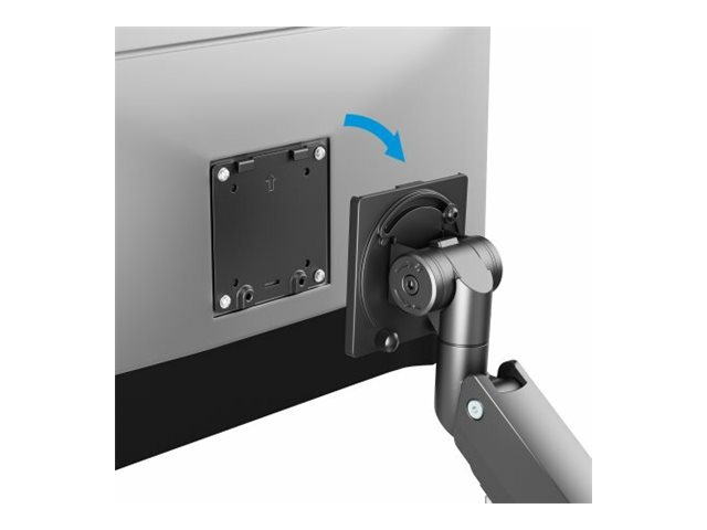 Image MANHATTAN Tischhalterung 1 Monitor 17-57" 27kg mit USB Ports