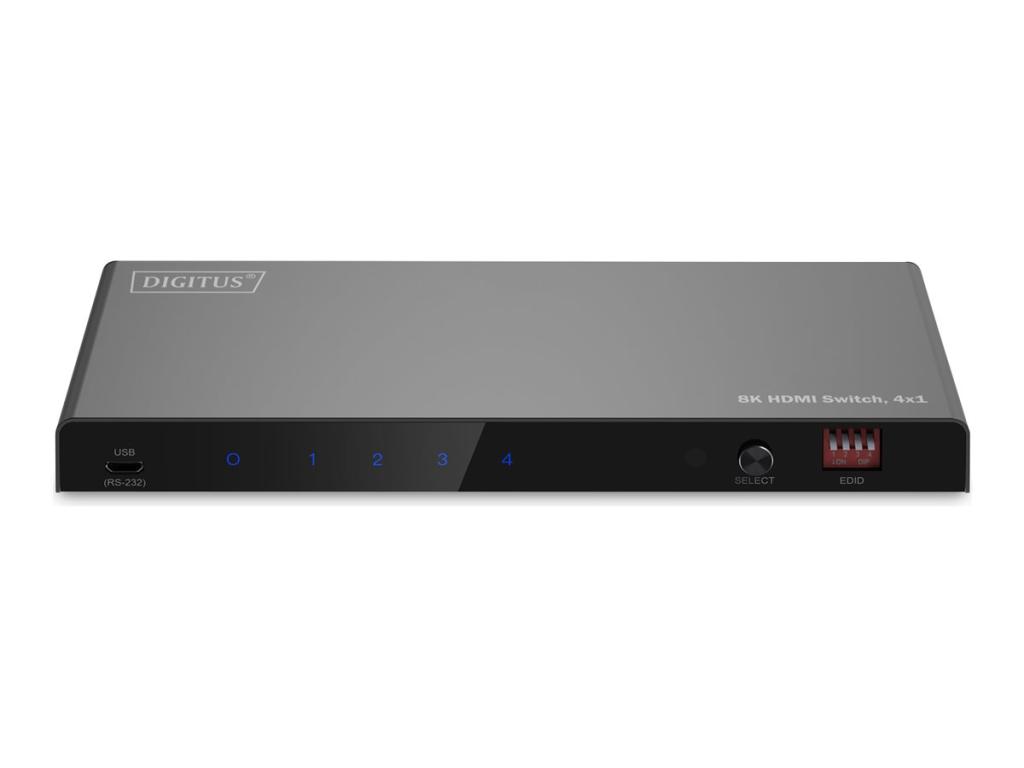 Image DIGITUS HDMI Switch 4x1 8K/60Hz