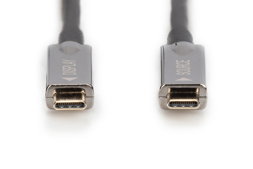 Image DIGITUS USB Typ - C AOC AV-Anschlusskabel, 15 m