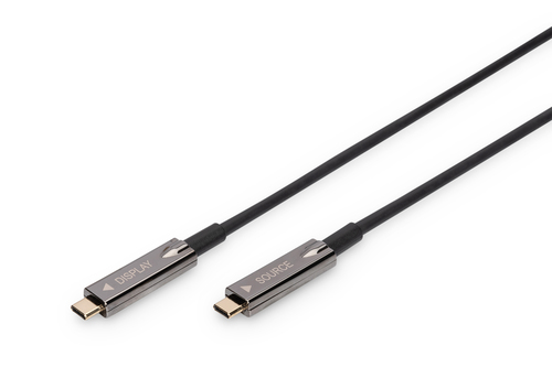 Image DIGITUS USB Typ - C AOC AV-Anschlusskabel, 10 m